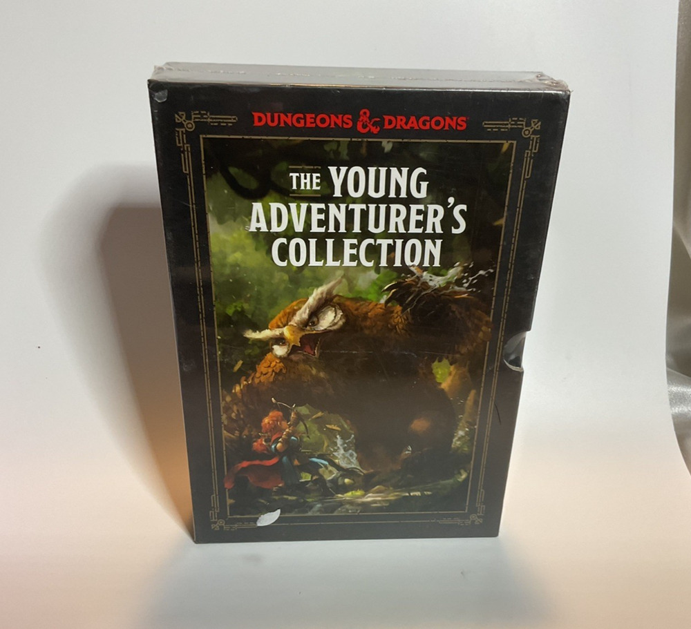 Dungeons & Dragons Young Adventurer's Collection 4 Book Box Set D&D Sealed